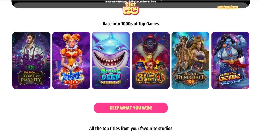 Slot Pony Casino